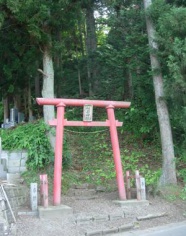 下田館跡の稲荷神社