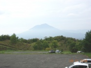 姫神山麓より眺める岩手山